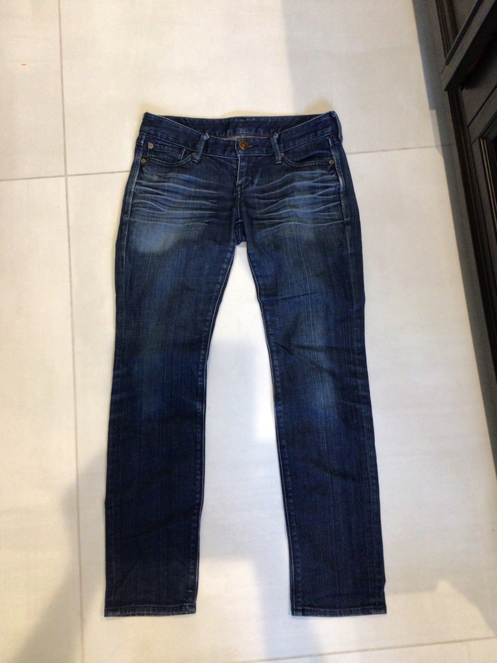SKINN Women High-Rise Blue Washed Jeans